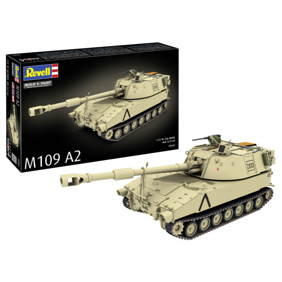 Сглобяем модел, Revell, Танк M109 A2, 168 части Сглобяем модел, Revell, Танк M109 A2, 168 части
