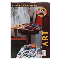 Скицник Koh-I-Noor Art A4, 20 листа  Скицник Koh-I-Noor Art A4, 20 листа