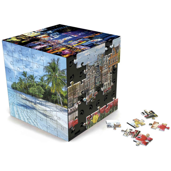 3D Пъзел Educa от 6 x 36 части - Пътуване | Educa