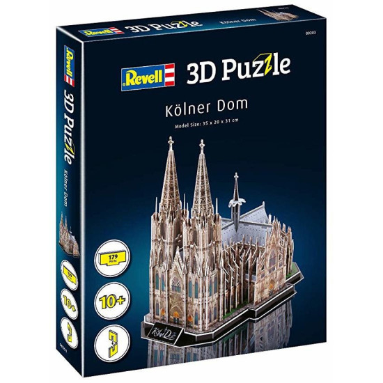 3D Пъзел Revell - Кьолнската катедрала | REVELL