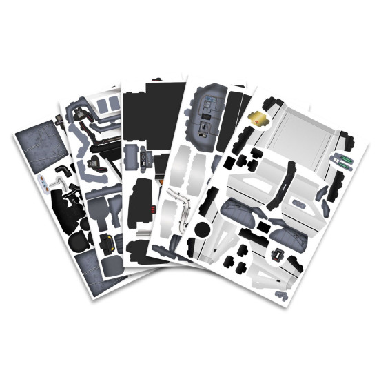 3D Пъзел Revell от 157 части - Машина на времето, Завръщане в бъдещето | REVELL