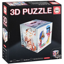 3D Пъзел Educa от 6 x 36 части - Естетика 3D Пъзел Educa от 6 x 36 части - Естетика
