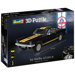 3D Пъзел Revell от 111 части - Автомобил '66 Шелби 3D Пъзел Revell от 111 части - Автомобил '66 Шелби