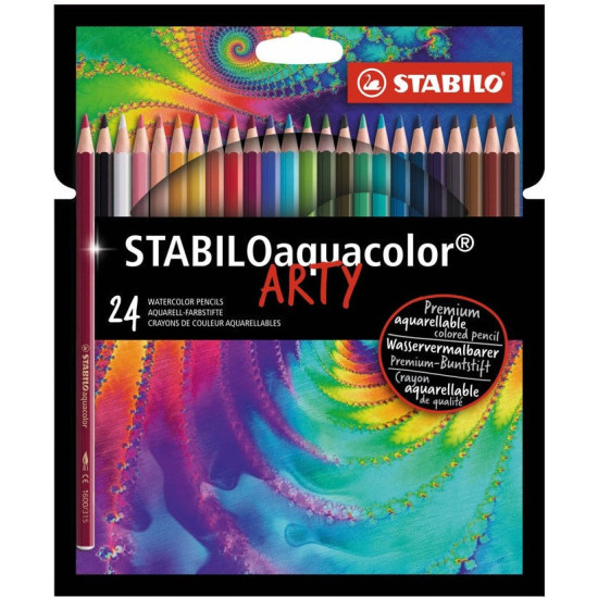 Акварелни моливи Stabilo Aquacolor