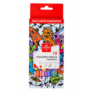 Комплект цветни моливи "Тинейджър" 12 цвята