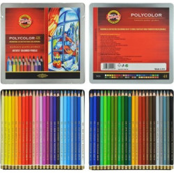 Комплект цветни моливи Polycolor, 48 цвята Комплект цветни моливи Polycolor, 48 цвята