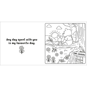 Disney Winnie the Pooh: A Cute and Cosy Colouring Book
