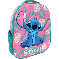 Раница детска с 1 цип 3D Lilo & Stitch  Раница детска с 1 цип 3D Lilo & Stitch