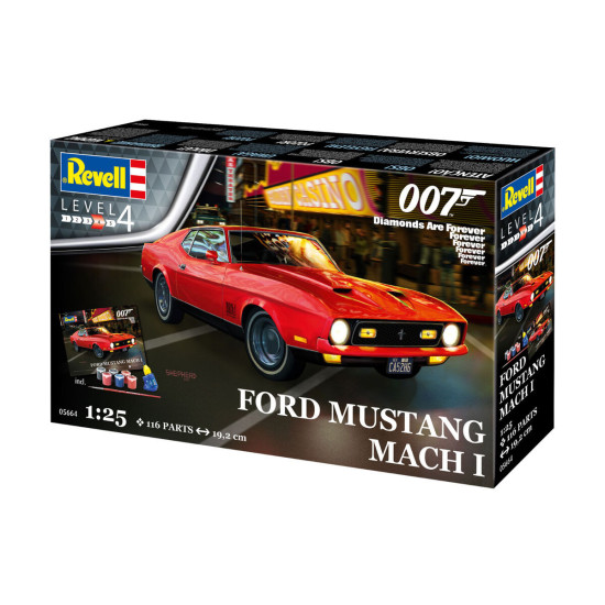 Подаръчен комплект - Ford Mustang Mach 1 (Джеймс Бонд 007)