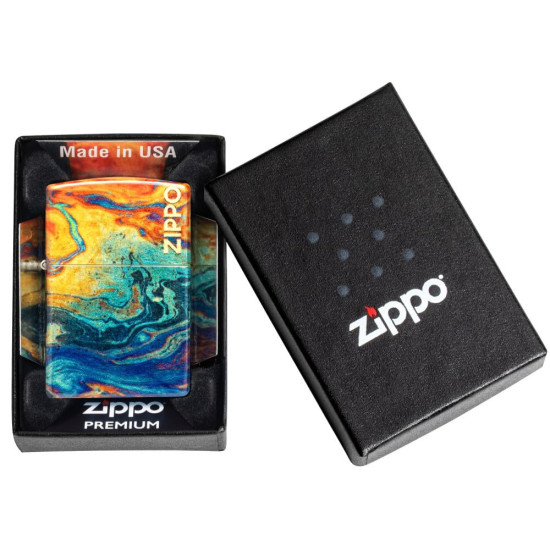 Запалка Zippo - colorful Zippo design Запалка Zippo - colorful Zippo design