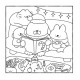 Cosy Cheer: Cute and Relaxing Colouring Book