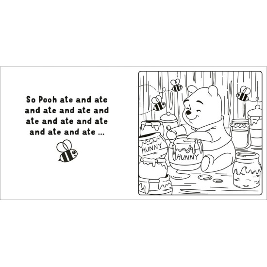 Disney Winnie the Pooh: A Cute and Cosy Colouring Book