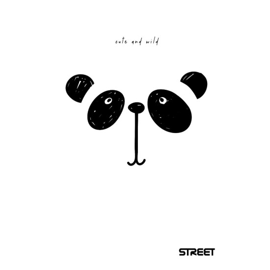 Тетрадка Street Black & White А5, 60 листа с широки редове, асортимент