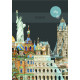 Тетрадка Street City Break А5, 60 листа с широки редове, асортимент