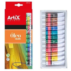 MP Artix Бои маслени 12 цв х 12 мл  MP Artix Бои маслени 12 цв х 12 мл