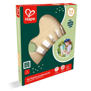 Арт комплект за рисуване, Hape, 7части