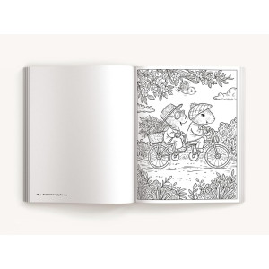 Color Me Capybaras: A Capy-tivating Coloring Book