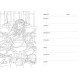 Harry Potter 12-Month Undated Coloring Planner | Тефтери, бележници и планери