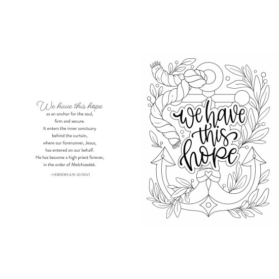 Be Still & Color: Joyful Words of Faith Be Still & Color: Joyful Words of Faith