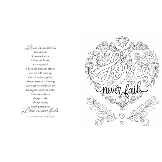 Be Still & Color: Joyful Words of Faith Be Still & Color: Joyful Words of Faith
