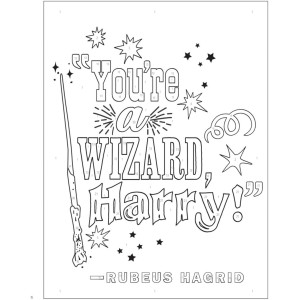Harry Potter Color by Number