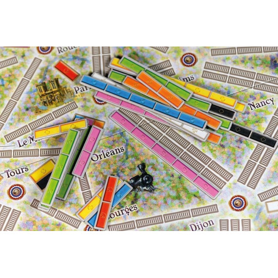 Разширение за настолна игра Ticket to Ride - France & Old West Разширение за настолна игра Ticket to Ride - France & Old West