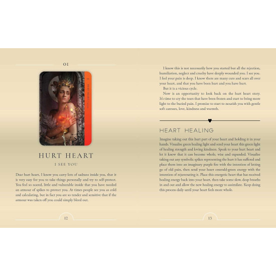 Healing Heart Oracle: Love letters to your soul Healing Heart Oracle: Love letters to your soul