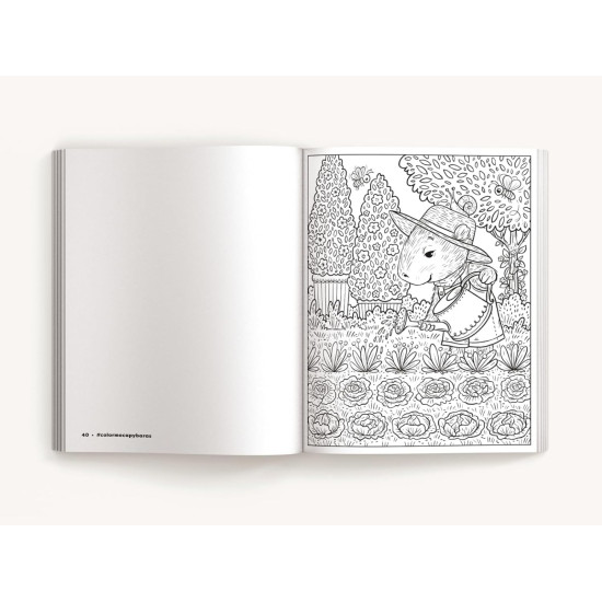 Color Me Capybaras: A Capy-tivating Coloring Book Color Me Capybaras: A Capy-tivating Coloring Book