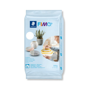 Глина Staedtler Fimo Air basic 8100, 500g, бял