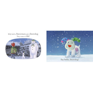 The Snowman and the Snowdog Finger Puppet Book