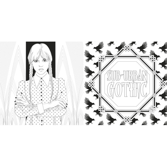 Wednesday: Official Colouring Book | Penguin Books