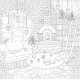 Cozy Bookshops: Colouring Book Cozy Bookshops: Colouring Book