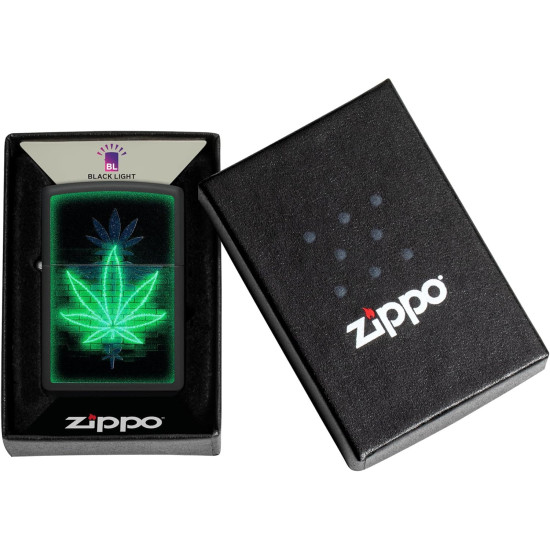 Запалка Zippo Glowing Leaf Design