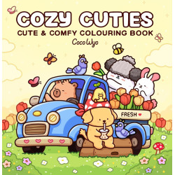 Cozy Cuties: A Cute and Comfy Colouring Book for All Ages