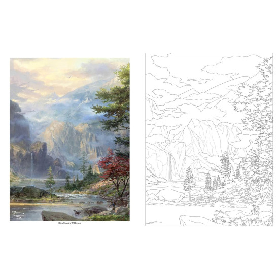 Thomas Kinkade Studios Inspired Destinations: A Coloring Book for Travelers Thomas Kinkade Studios Inspired Destinations: A Coloring Book for Travelers