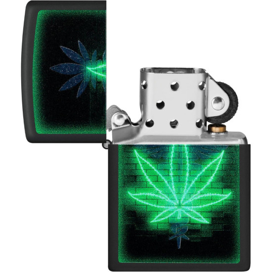 Запалка Zippo Glowing Leaf Design