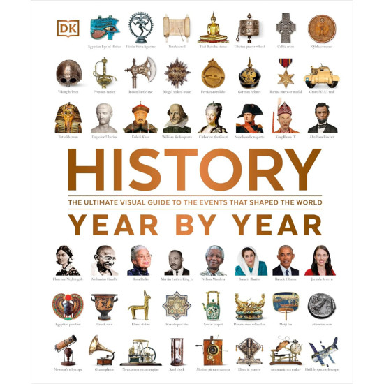 History Year by Year: The Ultimate Visual Guide to the Events that Shaped the World | DK