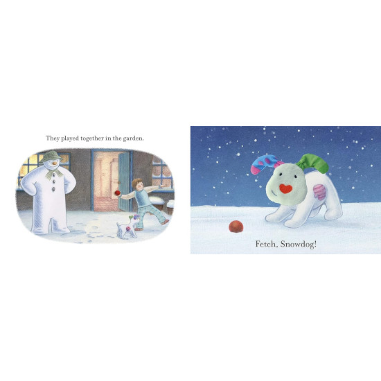 The Snowman and the Snowdog Finger Puppet Book The Snowman and the Snowdog Finger Puppet Book