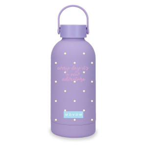 Бутилка неръждаема стомана Enjoy Adventure Purple 350 ml