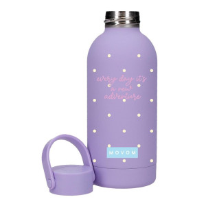 Бутилка неръждаема стомана Enjoy Adventure Purple 350 ml