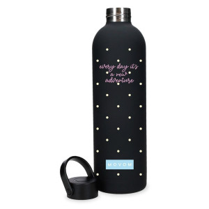 Бутилка неръждаема стомана Enjoy Adventure Black 750 ml