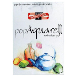 Скицник Koh-I-Noor pop Aquarell A4, 10 листа Скицник Koh-I-Noor pop Aquarell A4, 10 листа