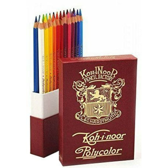 Комплект цветни моливи Koh-I-Noor Retro, 24 цвята 