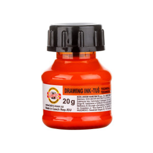 Туш за рисуване и техническо чертане 20 г Оранжев