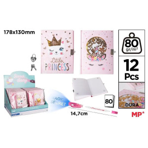 Таен дневник с химикал, невидимо мастило