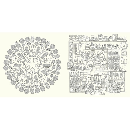 Rooms of Wonder: Step Inside this Magical Colouring Book