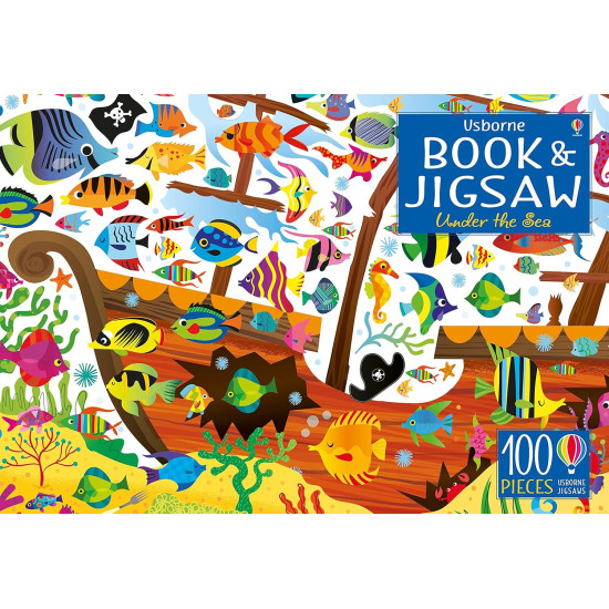 Book and Jigsaw Under The Sea
