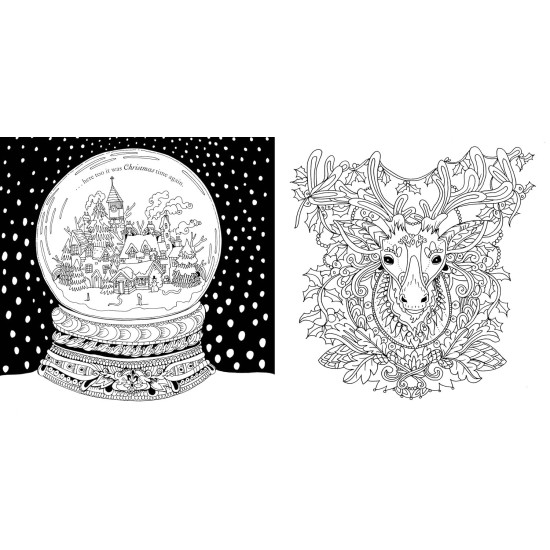 Escape to Christmas Past: A Colouring Book Adventure
