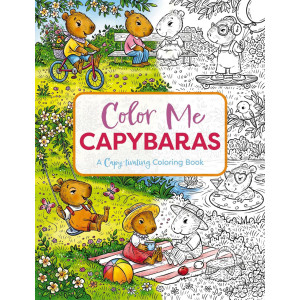Color Me Capybaras: A Capy-tivating Coloring Book