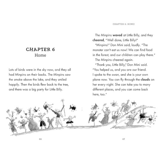 Roald Dahl Billy and the Minpins - Penguin Readers Level 1, A1